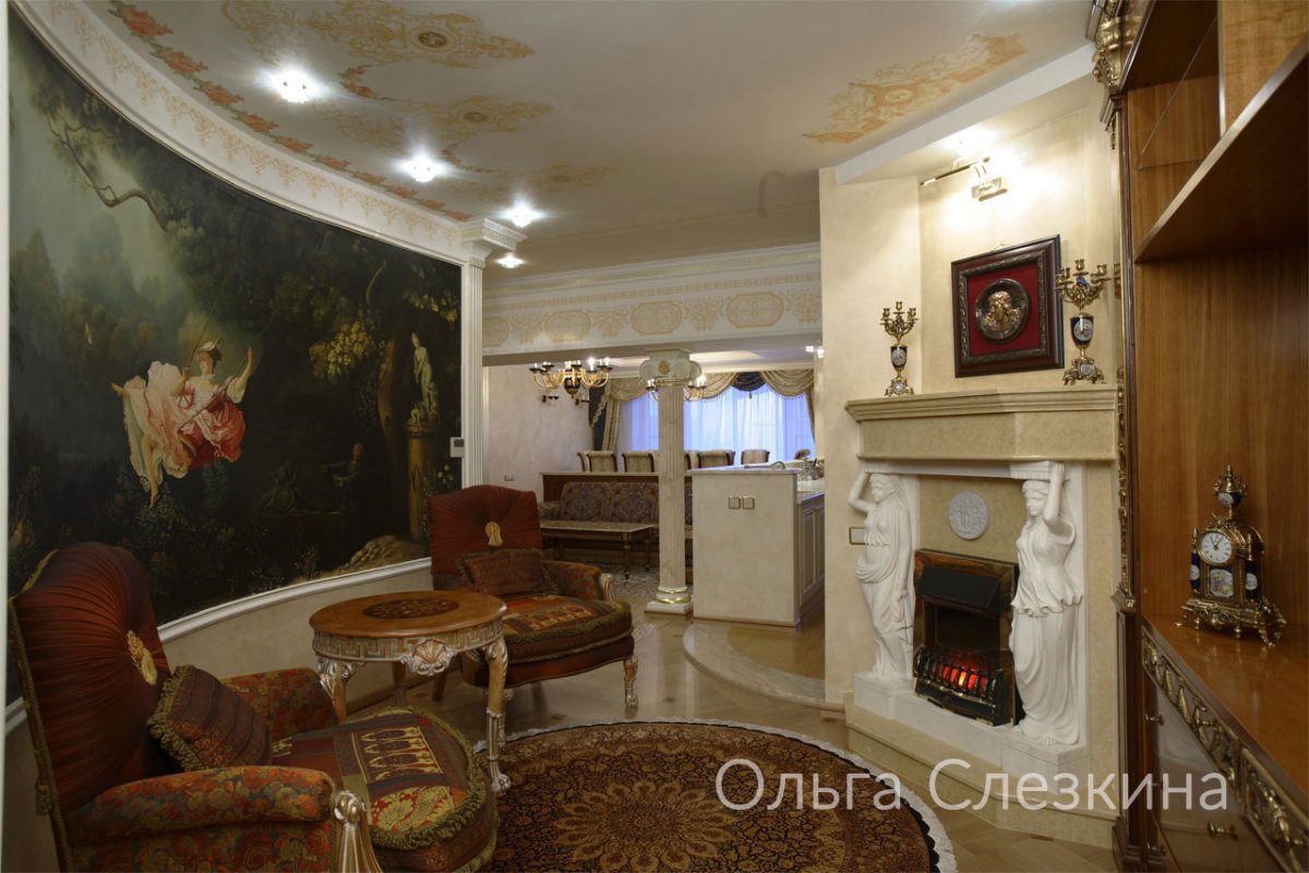 Квартира в стиле Версаче