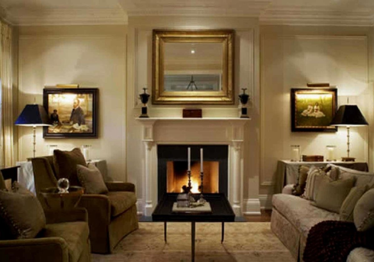 Камин рустик