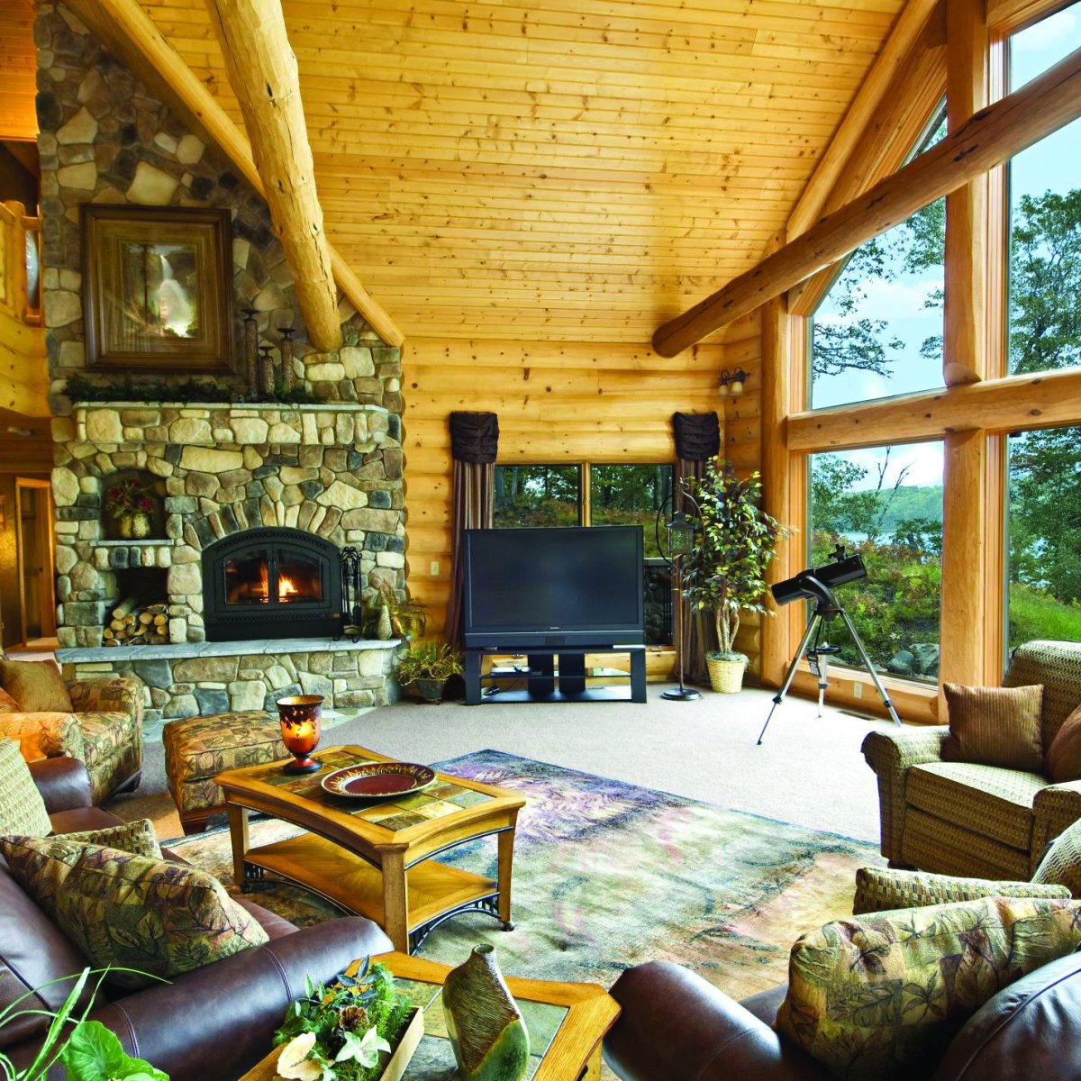 Комната в деревенском стиле