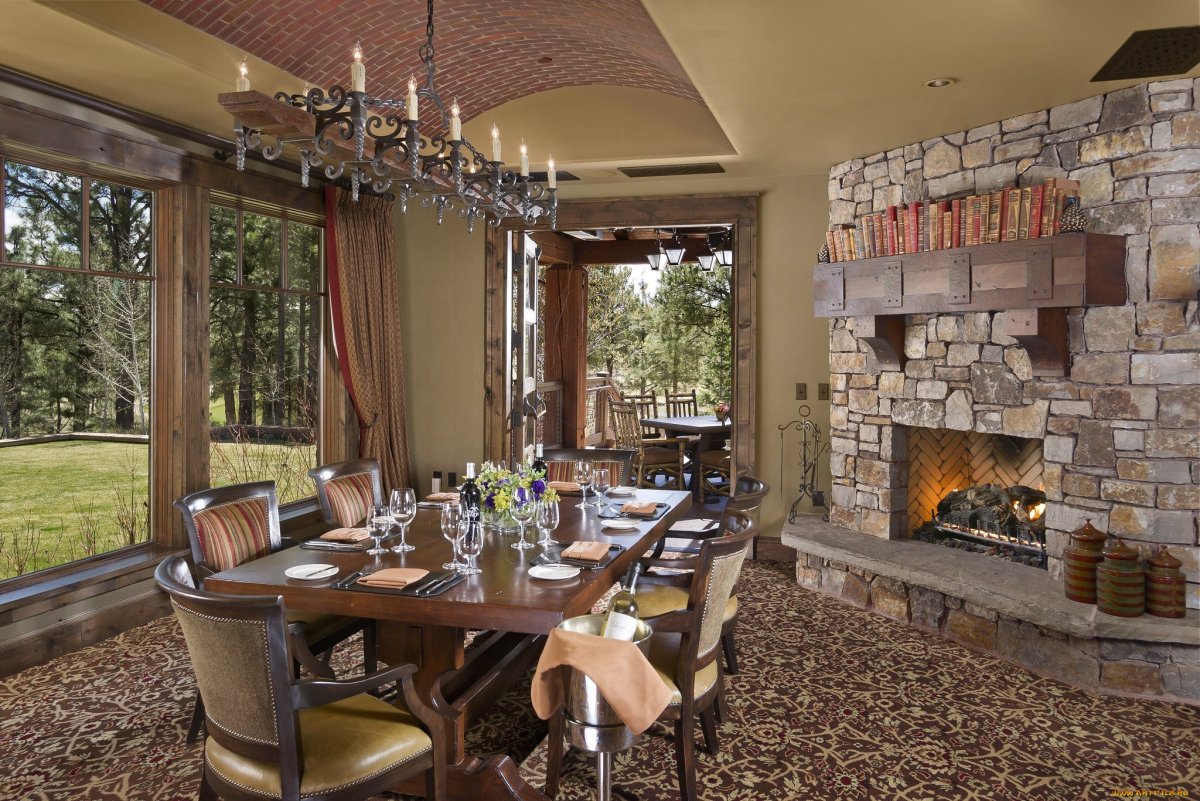 Интерьер загородного дома