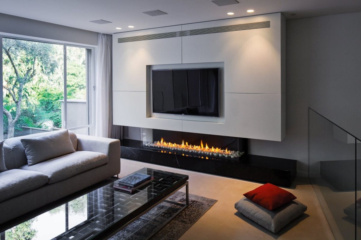 Экокамин под телевизор