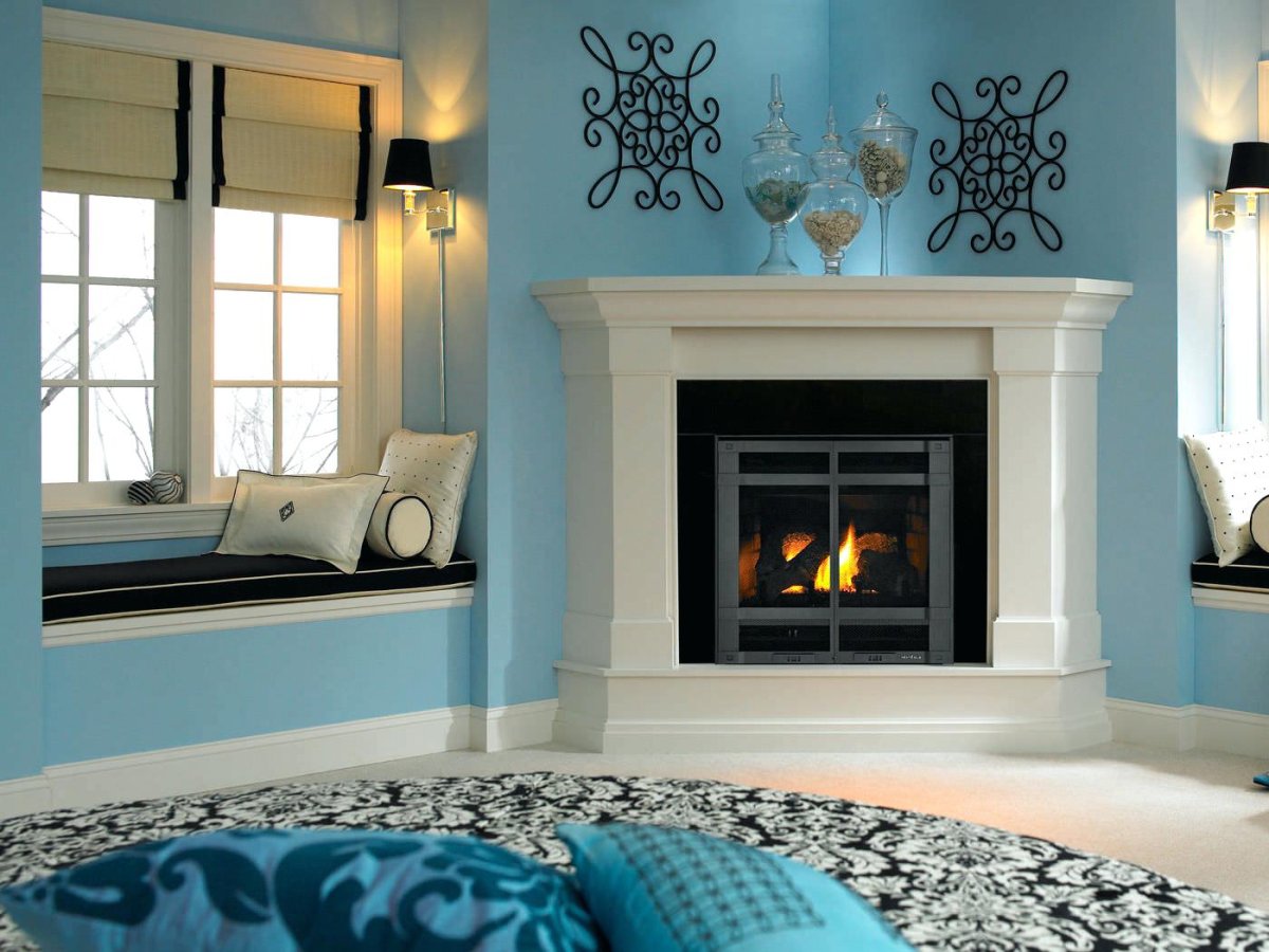 Камин в интерьере