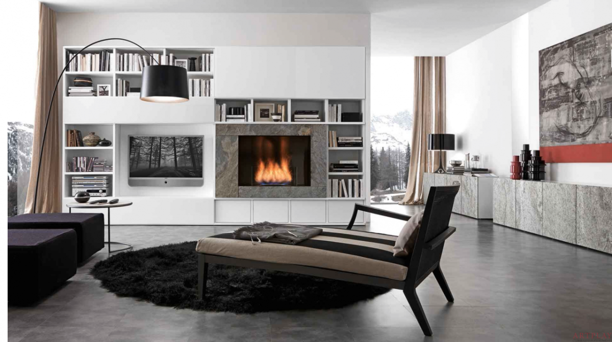 Камин Palazzetti угловой