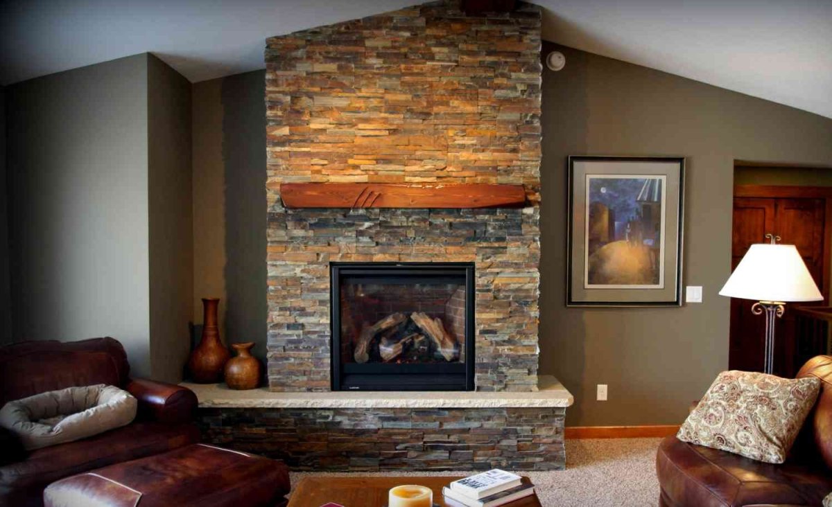 Камин в интерьере