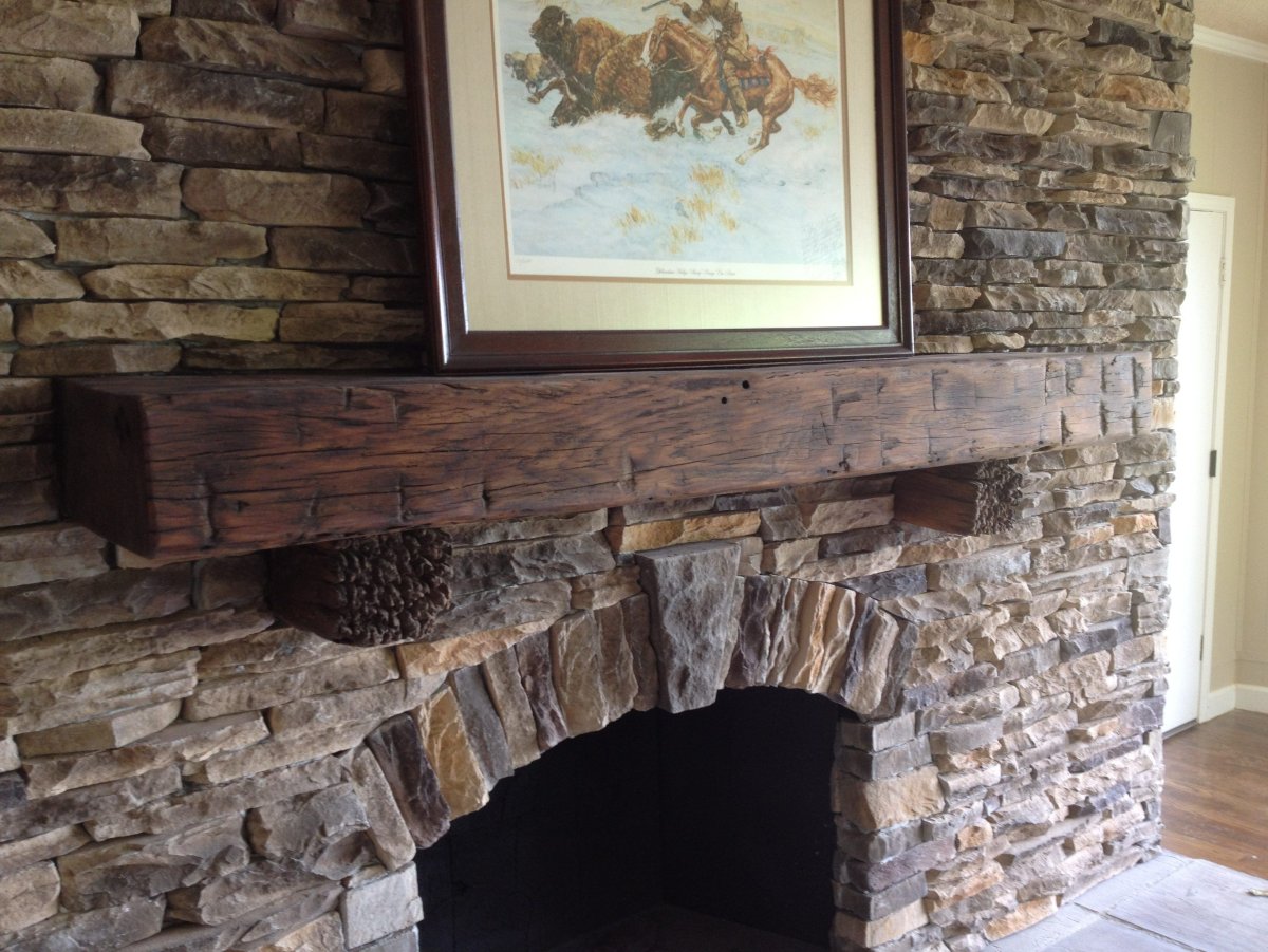 Натуральный камень для камина