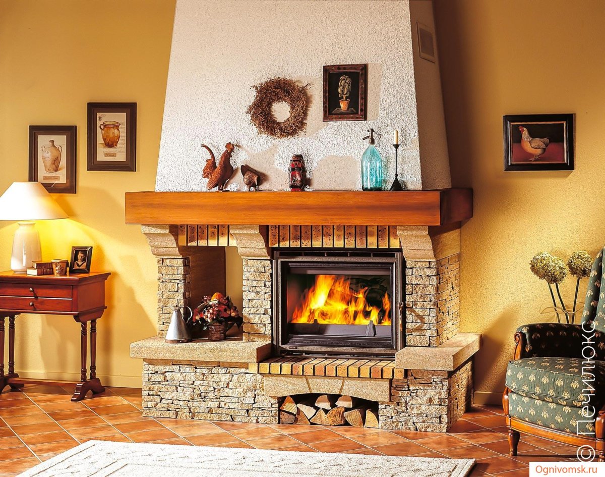 Красивые камины в интерьере