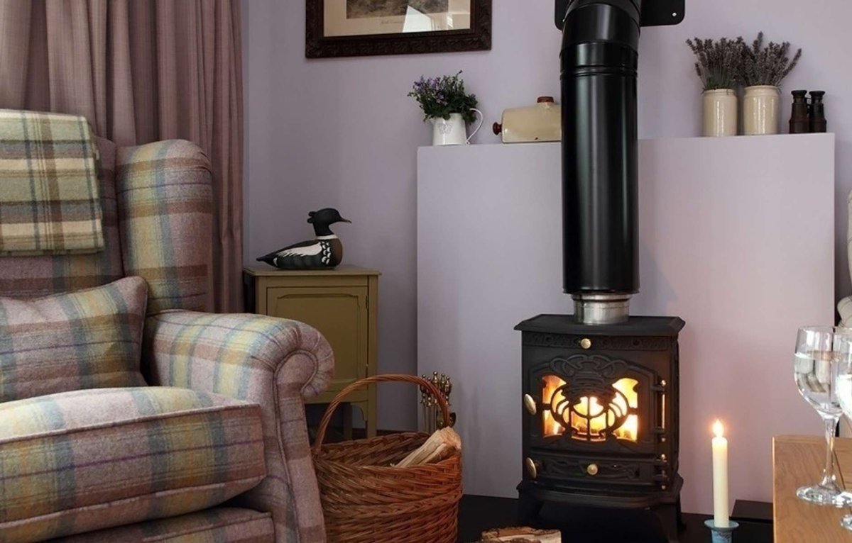 Буржуйка в гостиной
