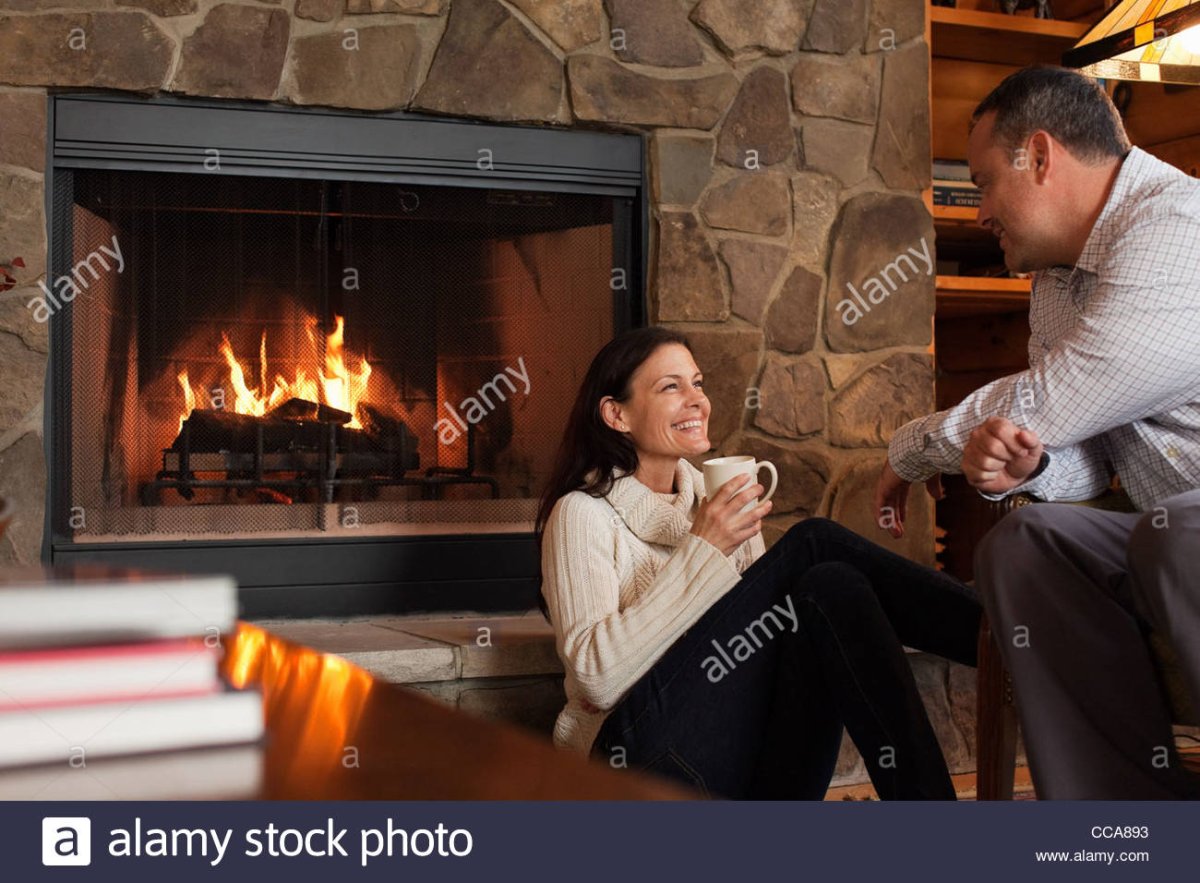 Беседа у камина