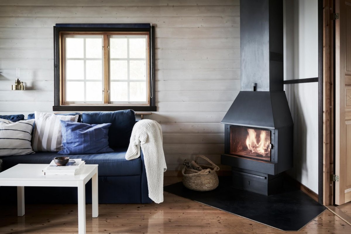 Печь в стиле Сканди