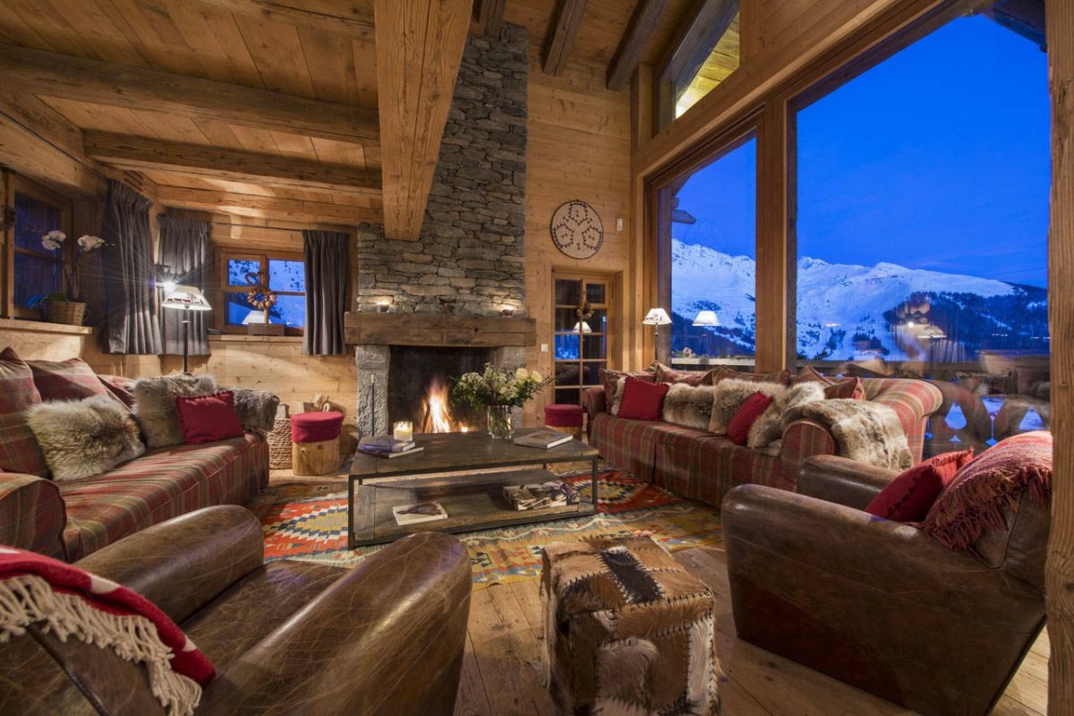 Шалле а горах интерьер