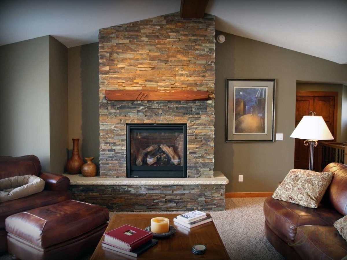 Камин Стоун сланец