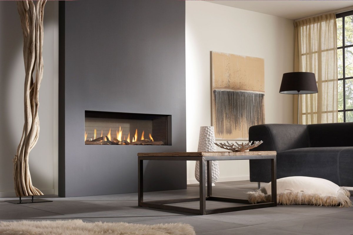 Камин в стиле Контемпорари