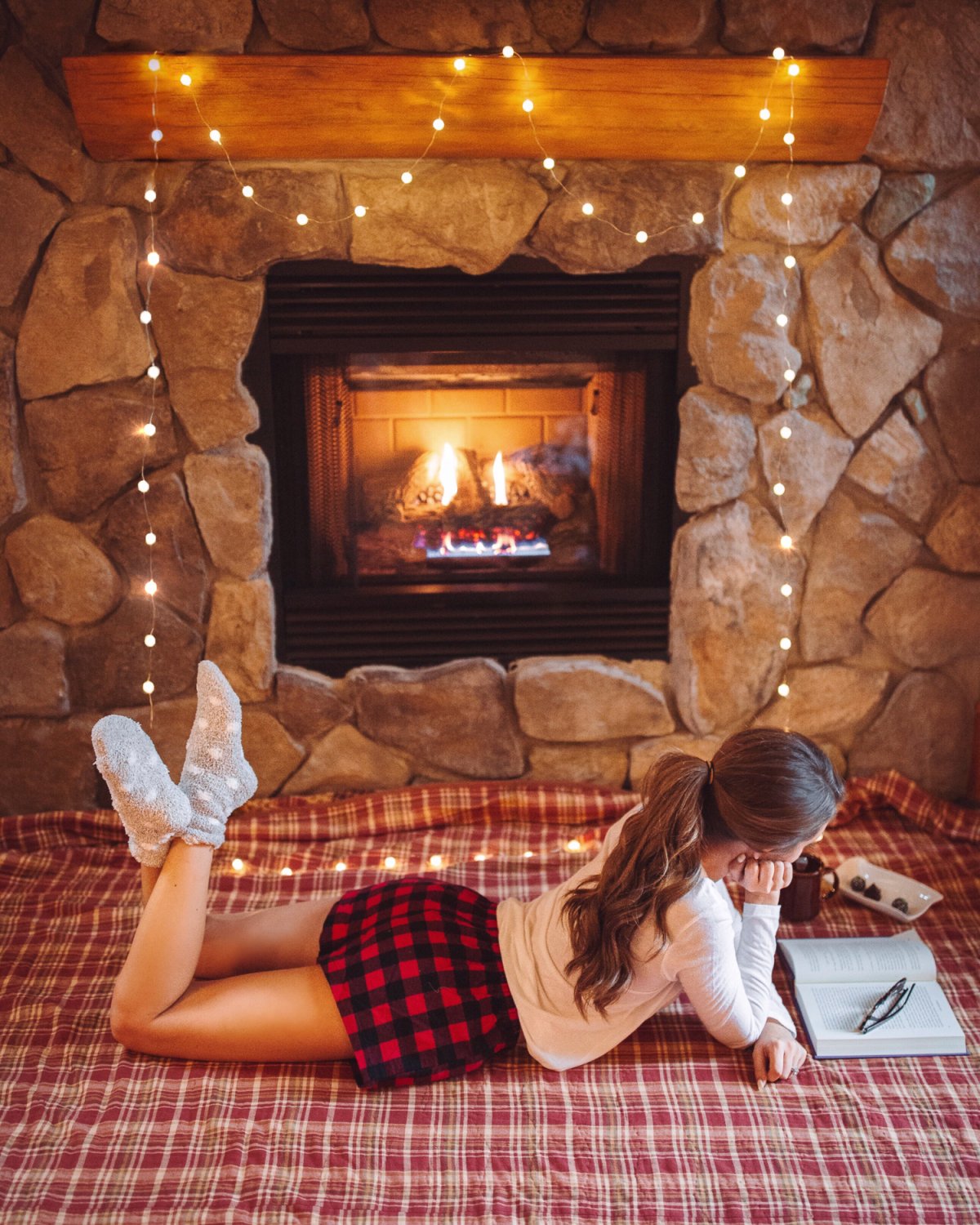 Съемка в камина