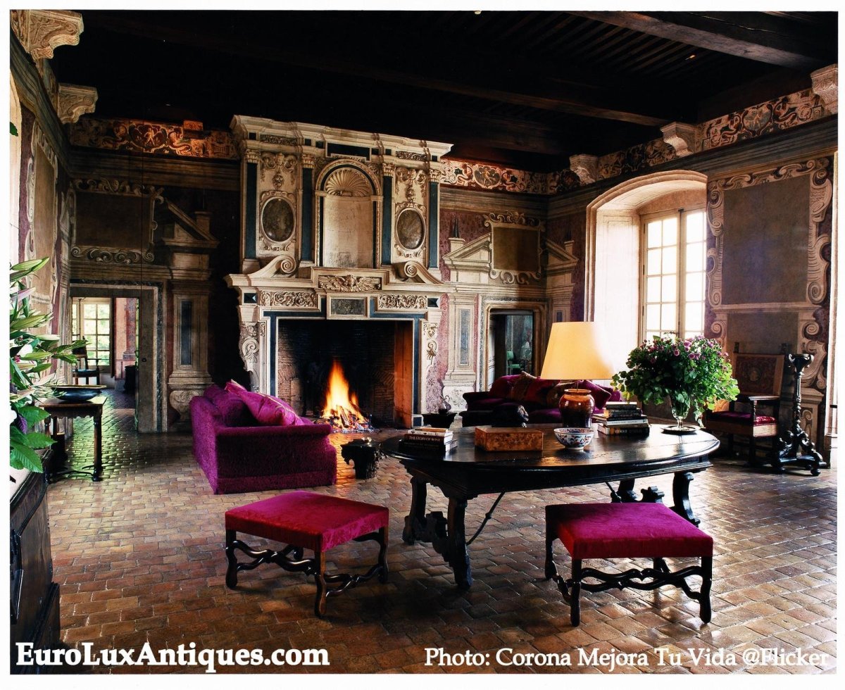 Глен Аффрик поместье интерьеры