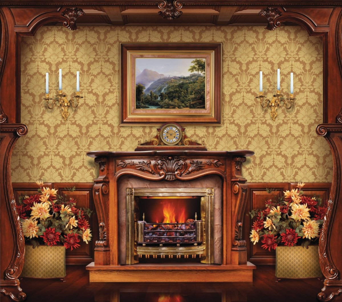 VIP Vostorg камин 12л а049 294*260