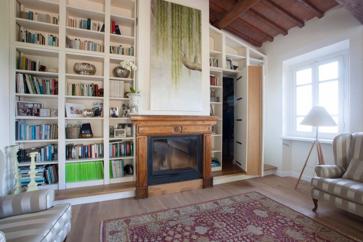 Камин в интерьере