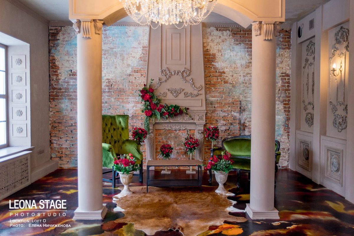 Пасхальное украшение камина