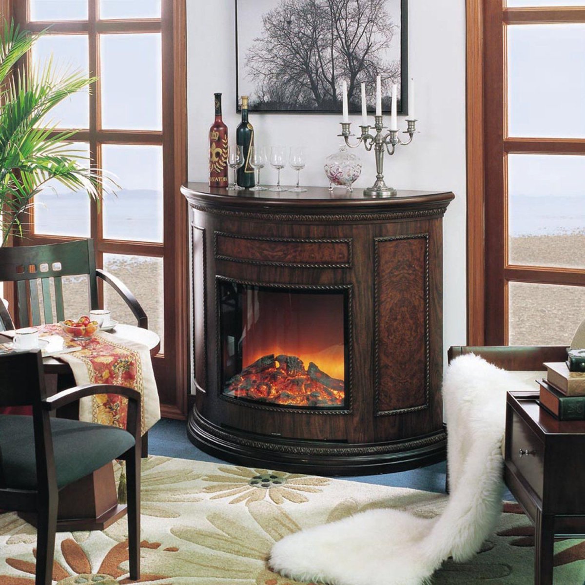 Электрический камин INTERFLAME Милфорд