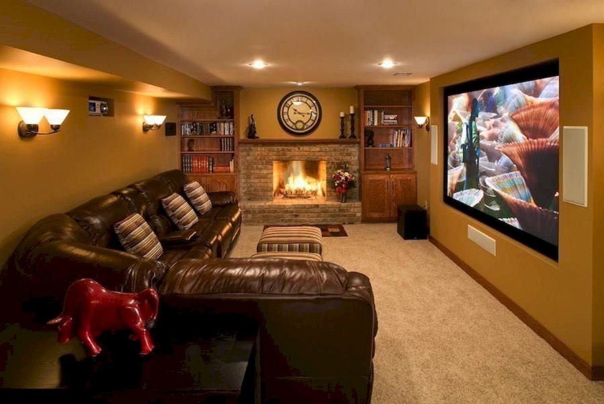 Камин электрический стиль деревенский