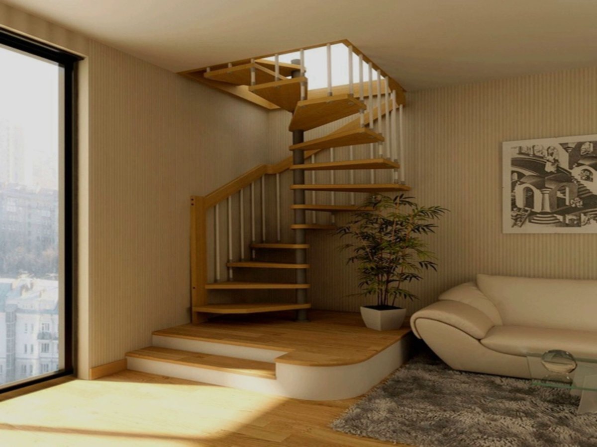 Лестница в спальне