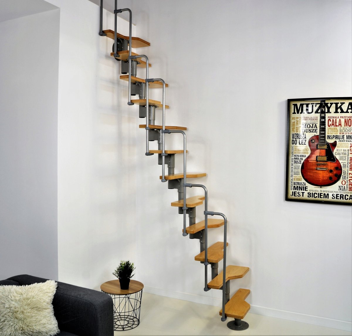 Лестница Мерлен Леруа модульная лестница