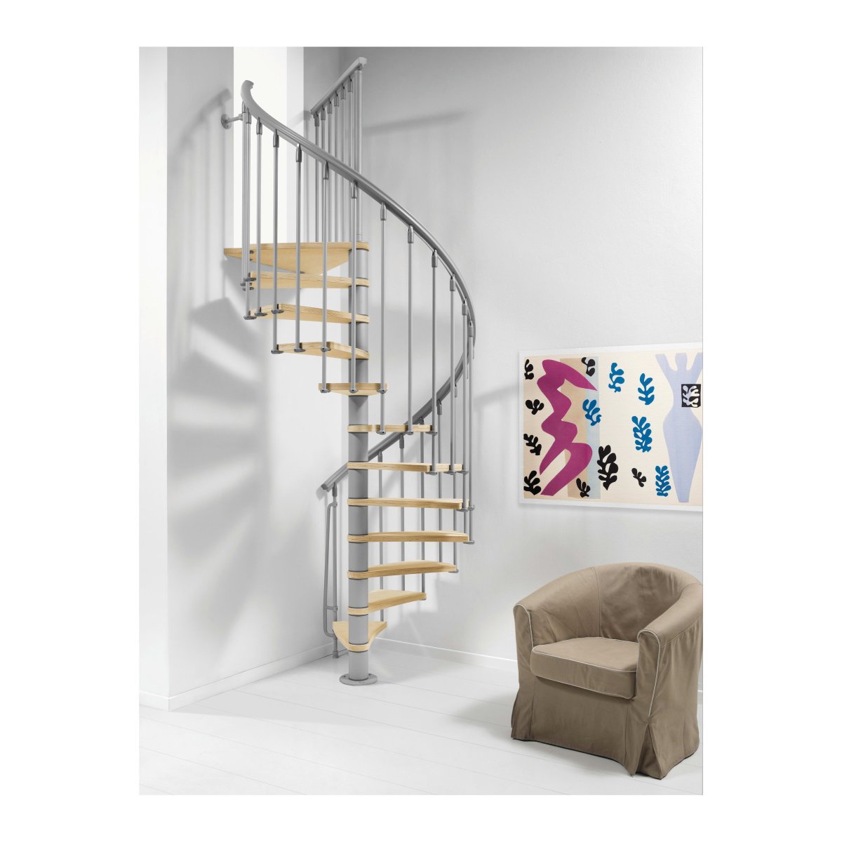 Комбинированная лестница Leroy Merlin