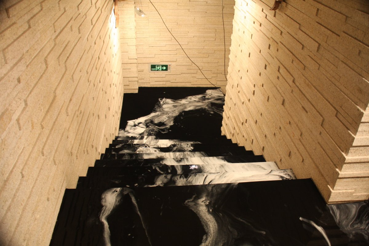 Наливной пол в классическом стиле