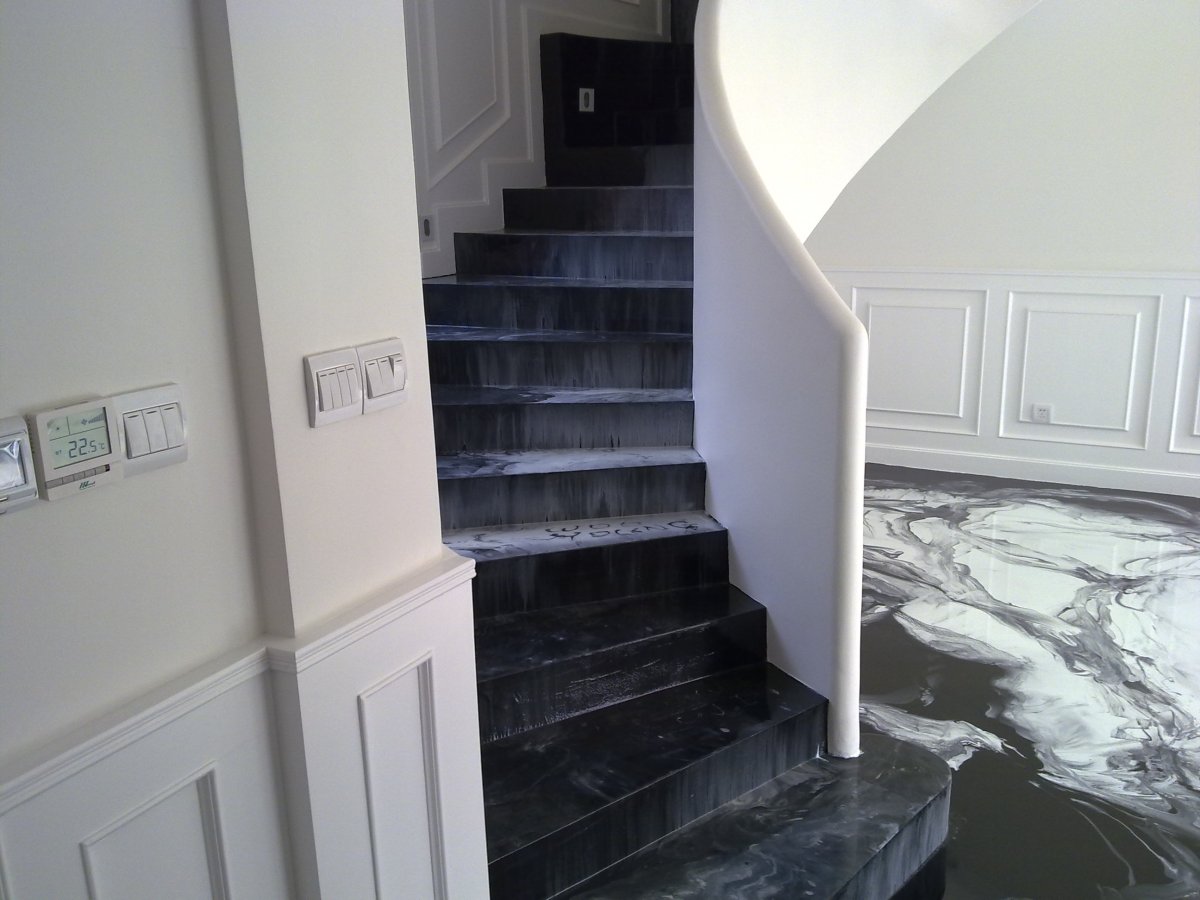 Заливной пол