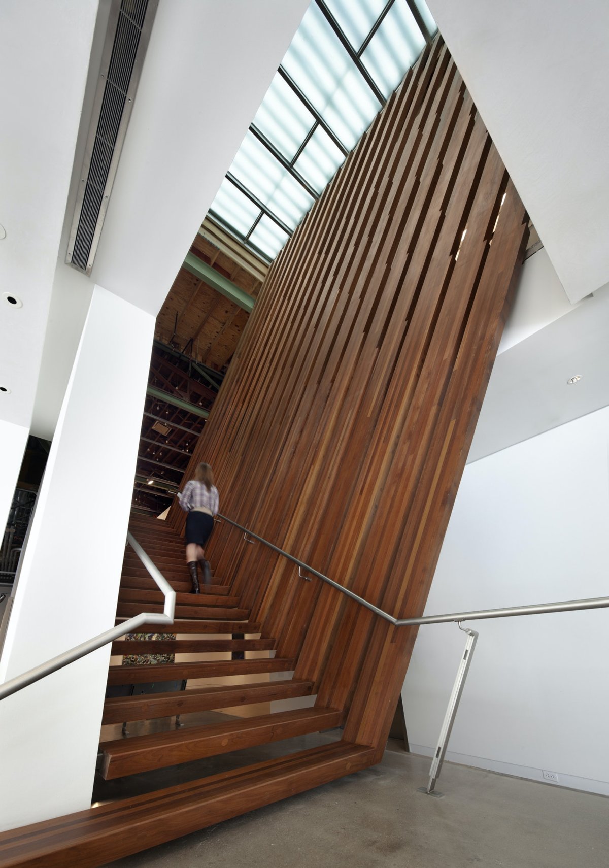 Лестница за рейками