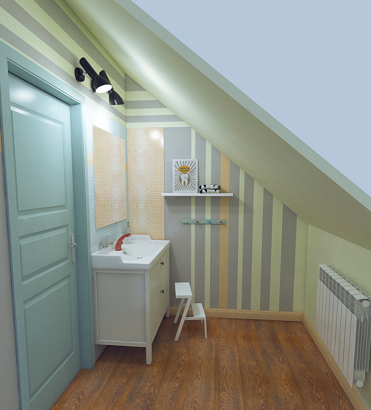 Кладовкий под лестницы