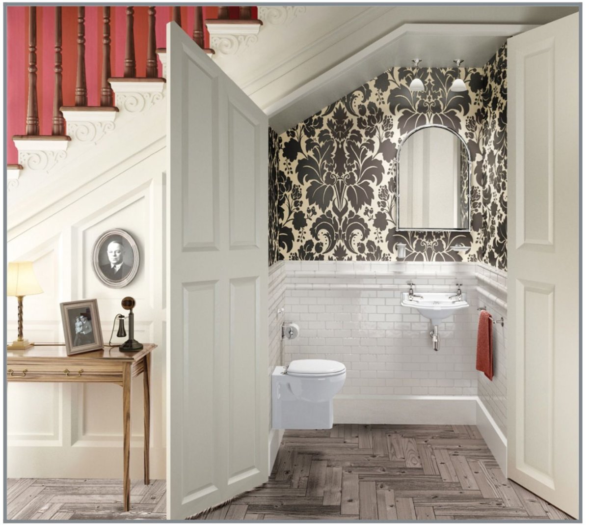 Кондиционером лестница интерьер