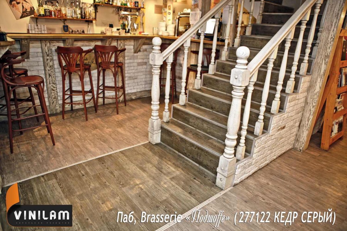 Отделка стен кварцвинилом