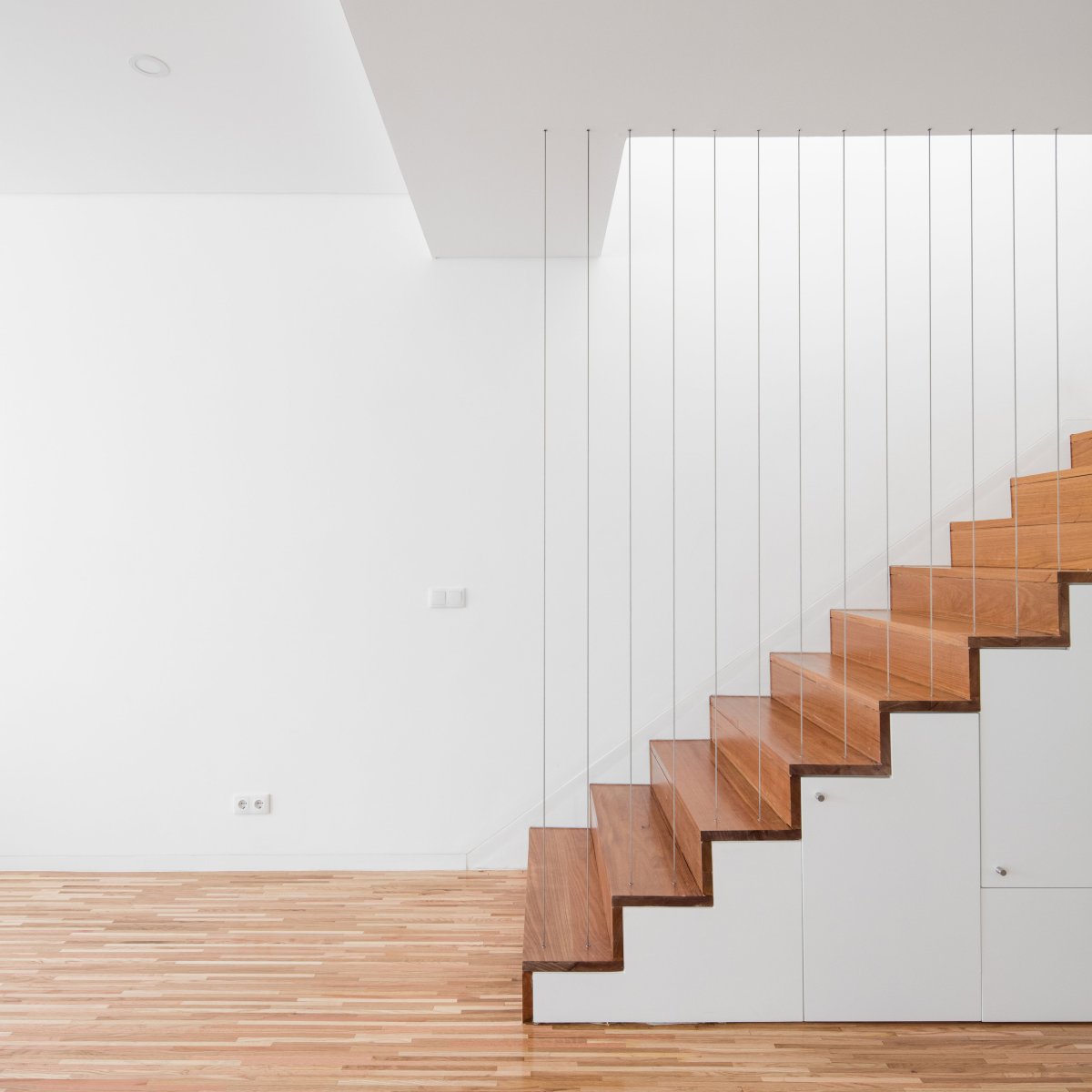 Деревянные лестницы в стиле Минимализм