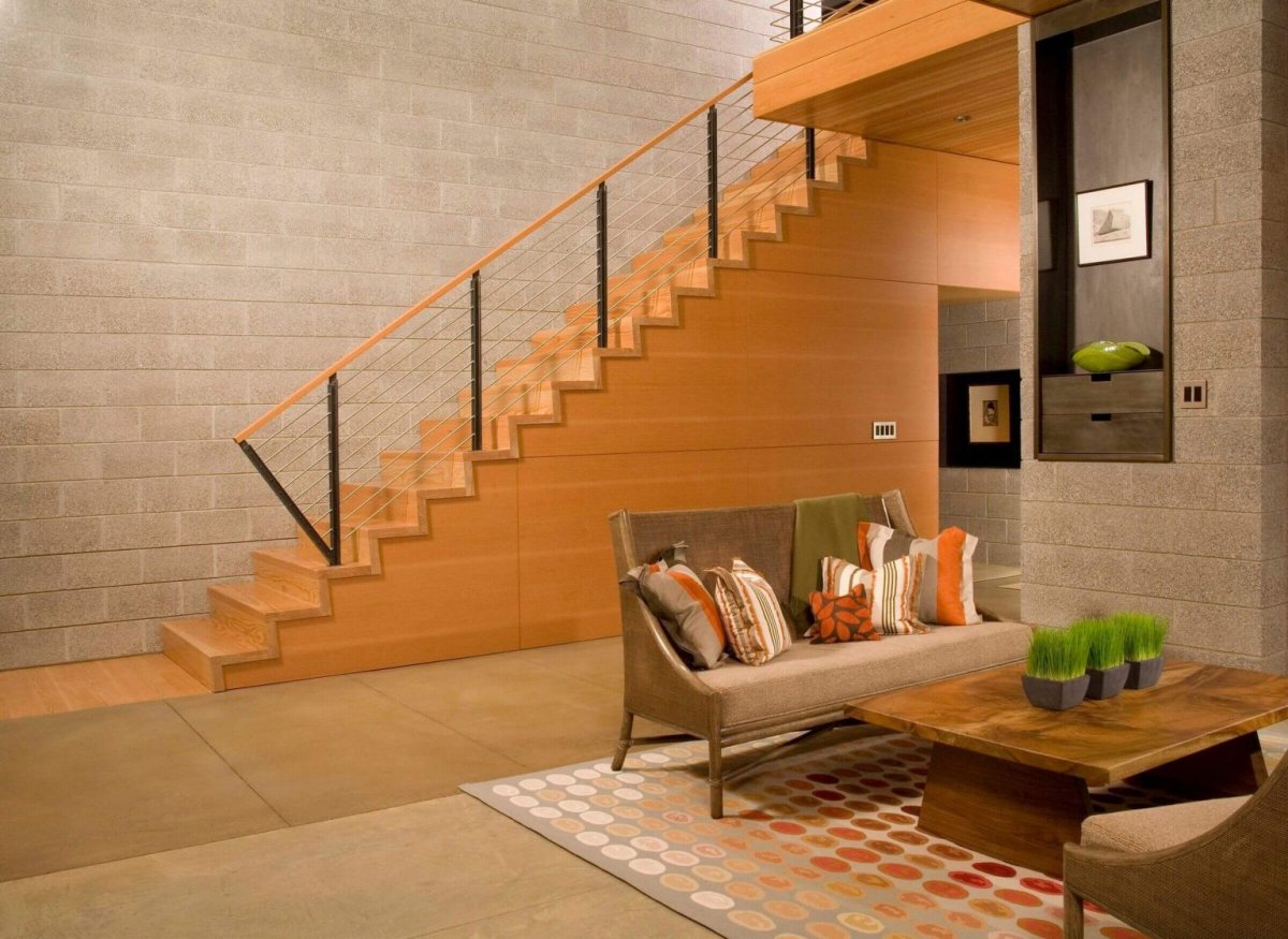 Ступени из ламината Квик степ