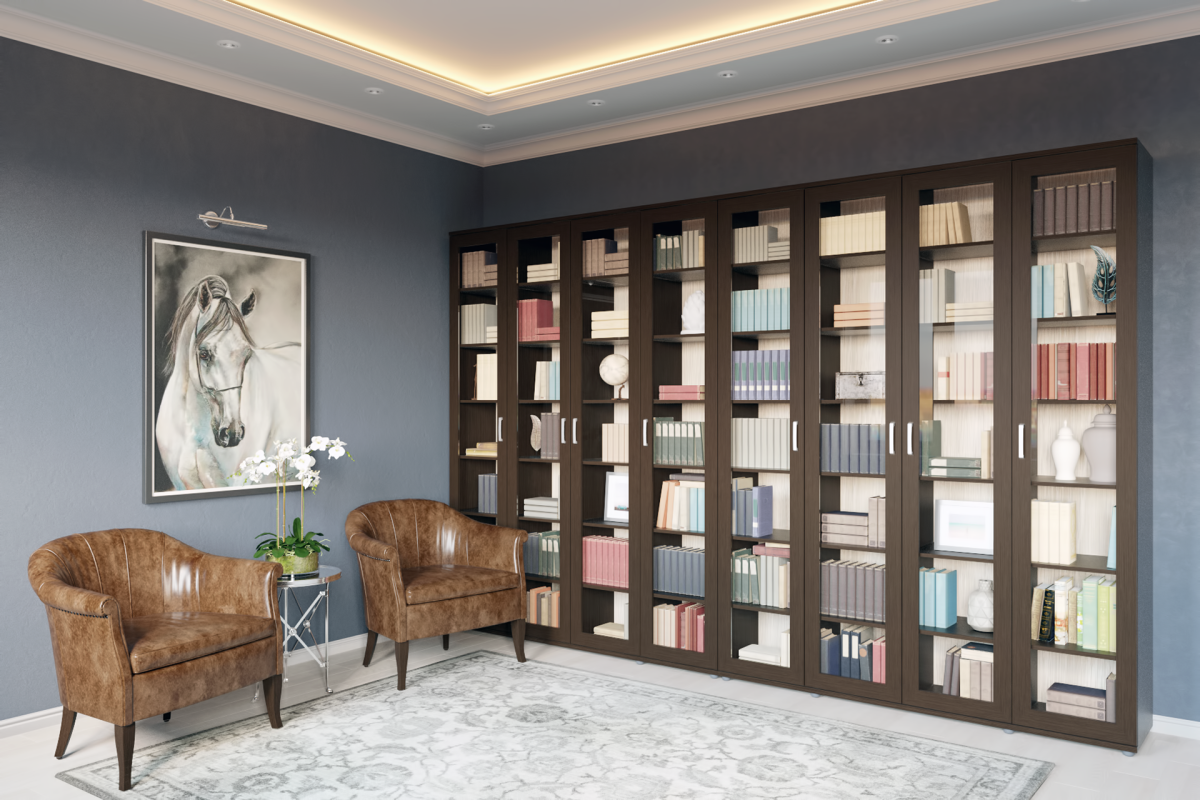 Книжный шкаф Винтаж