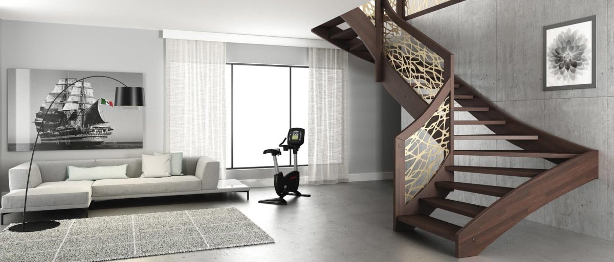 Красивые лестницы в современном стиле