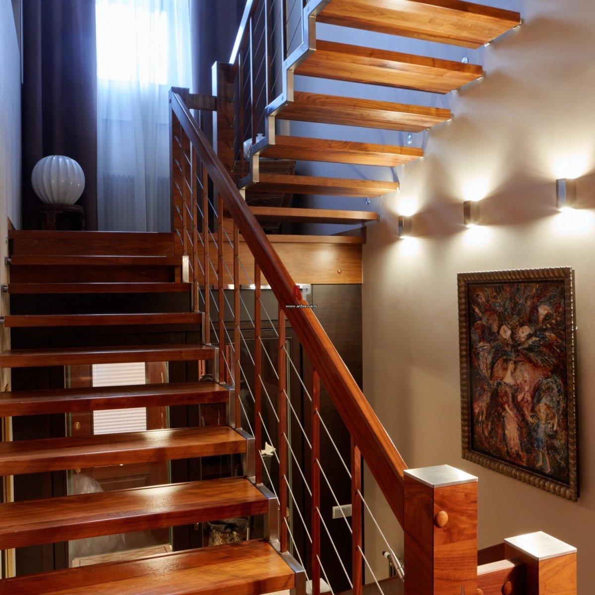 Лестница в таунхаусе