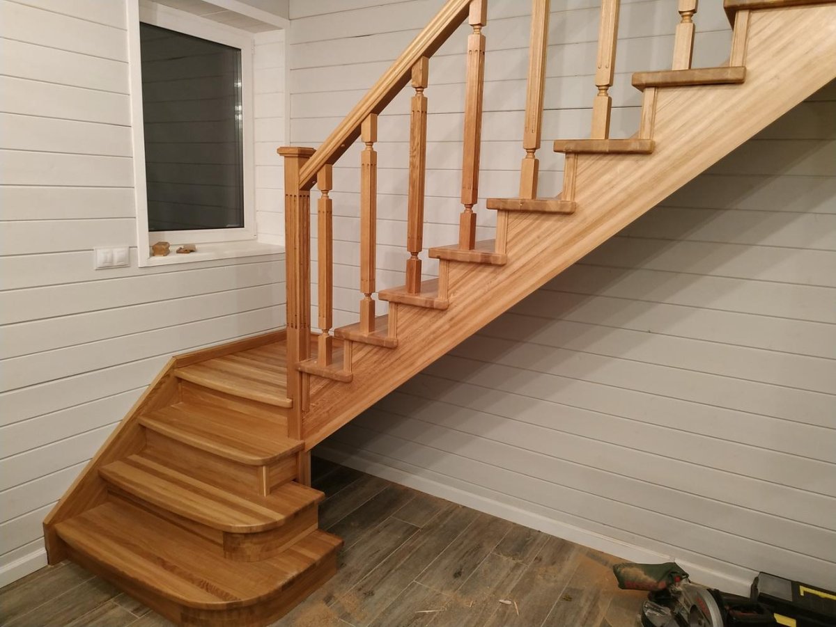 Тобольск деревянная лестница