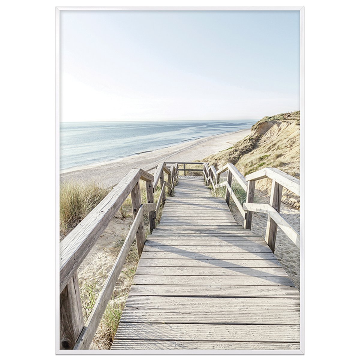 Деревянные ступеньки к морю