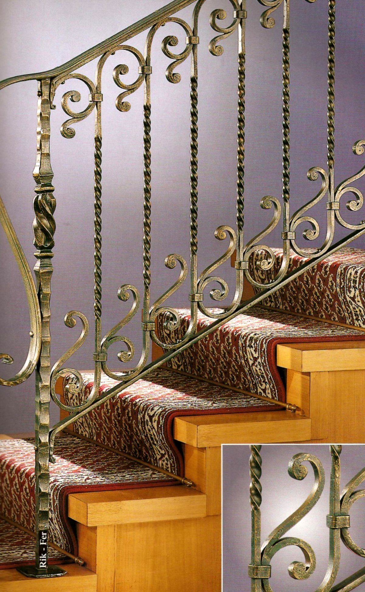 Лестничные перила Jugendstil