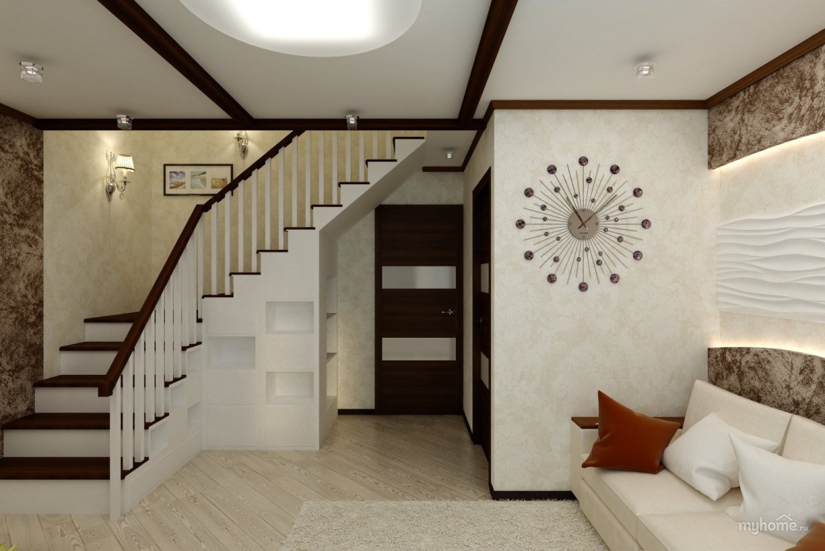 Современный интерьер таунхауса