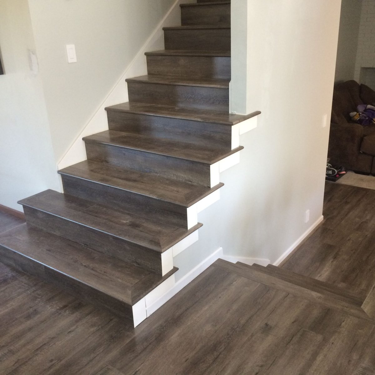 Лестница из ламината Квик степ