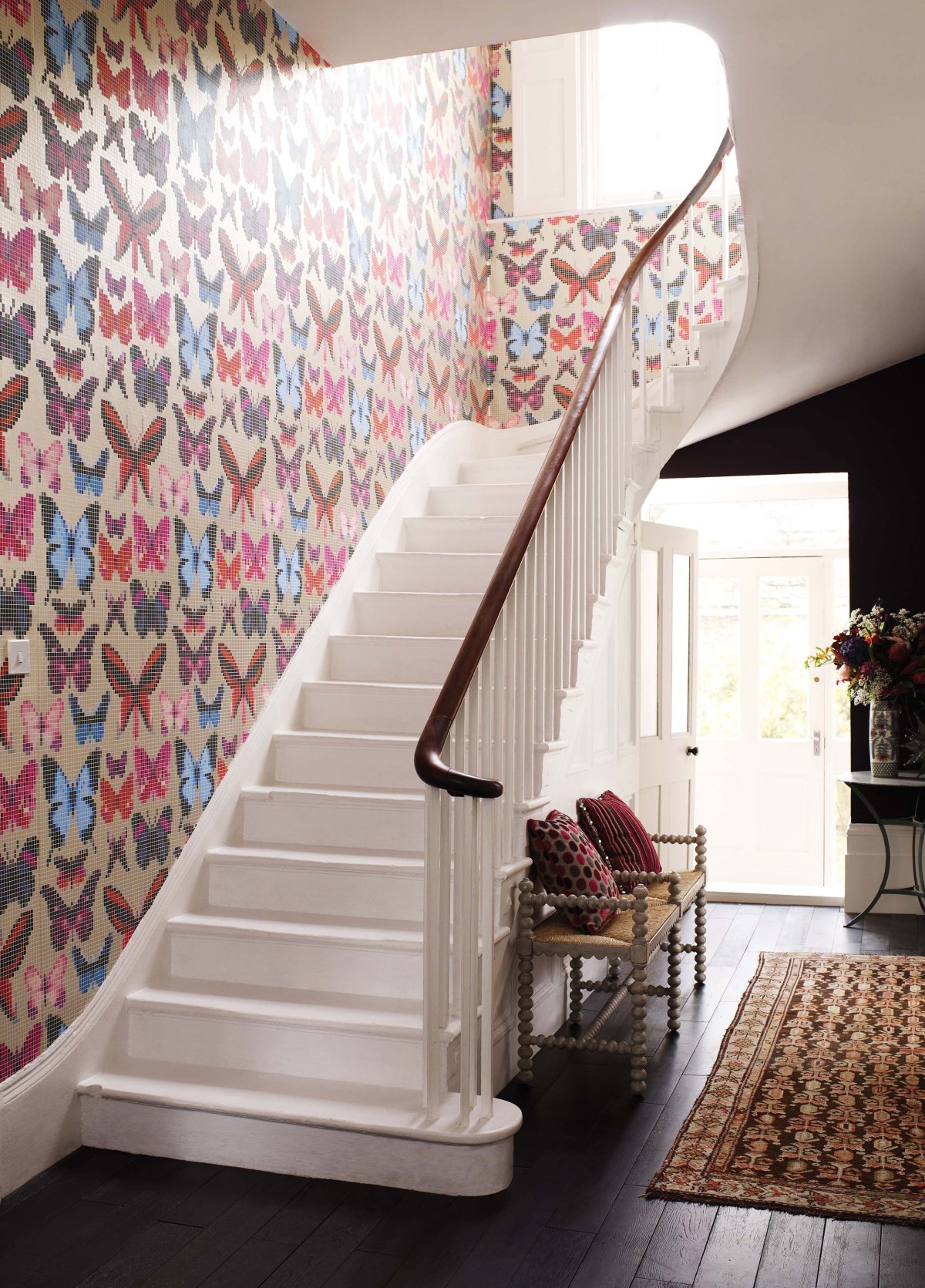 Роспись лестницы