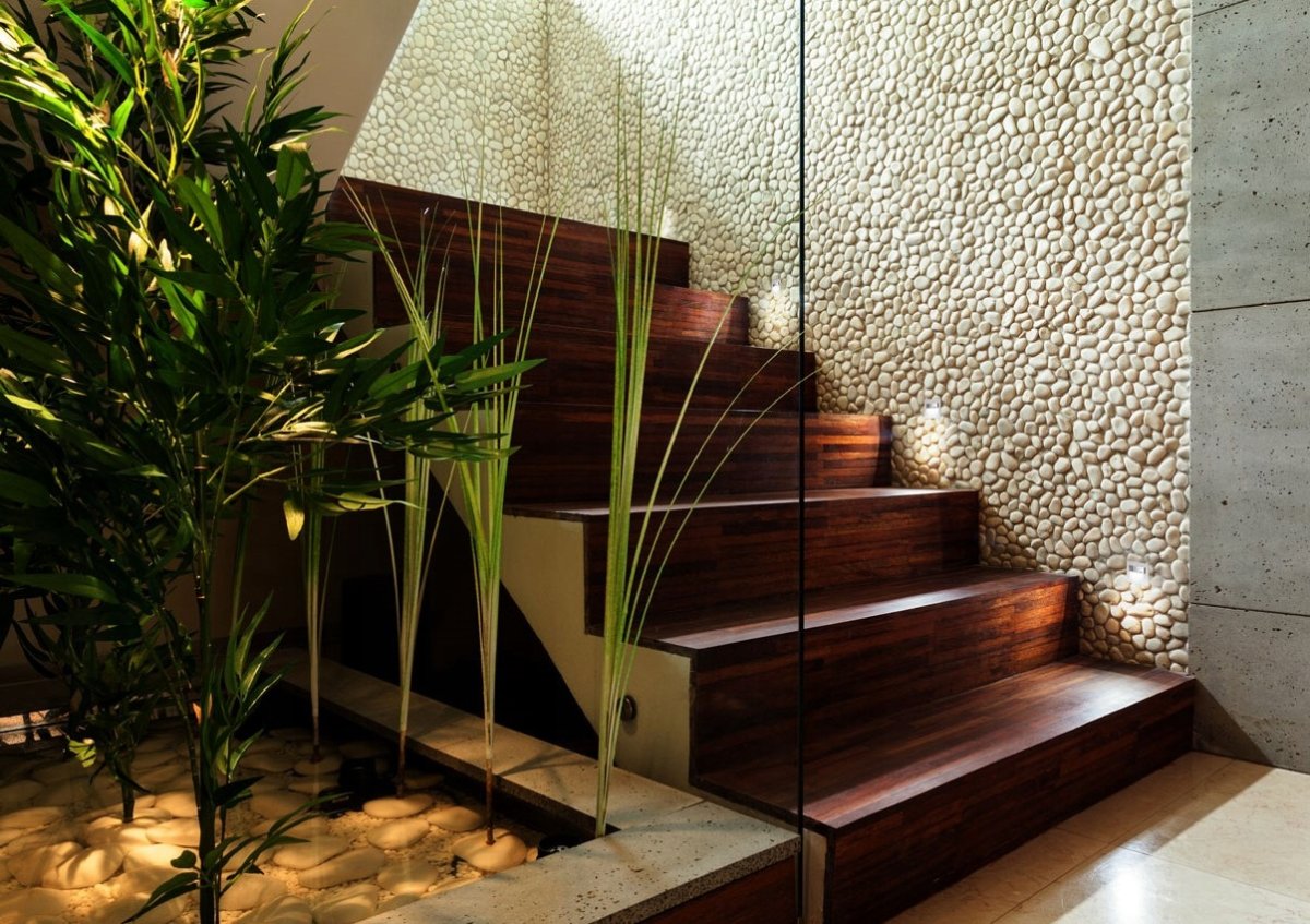 Паркет лестница