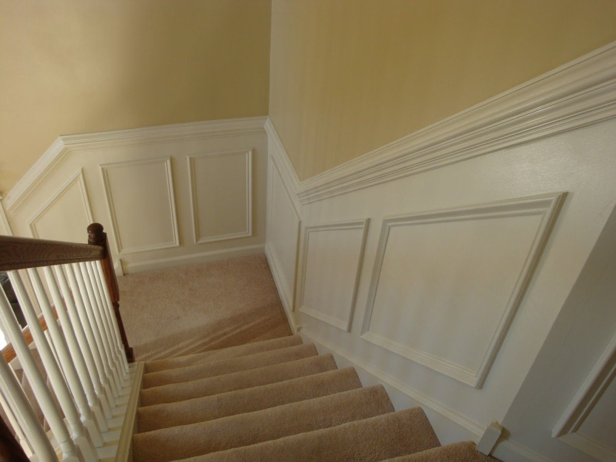 Лестница п-образная с забежными ступенями