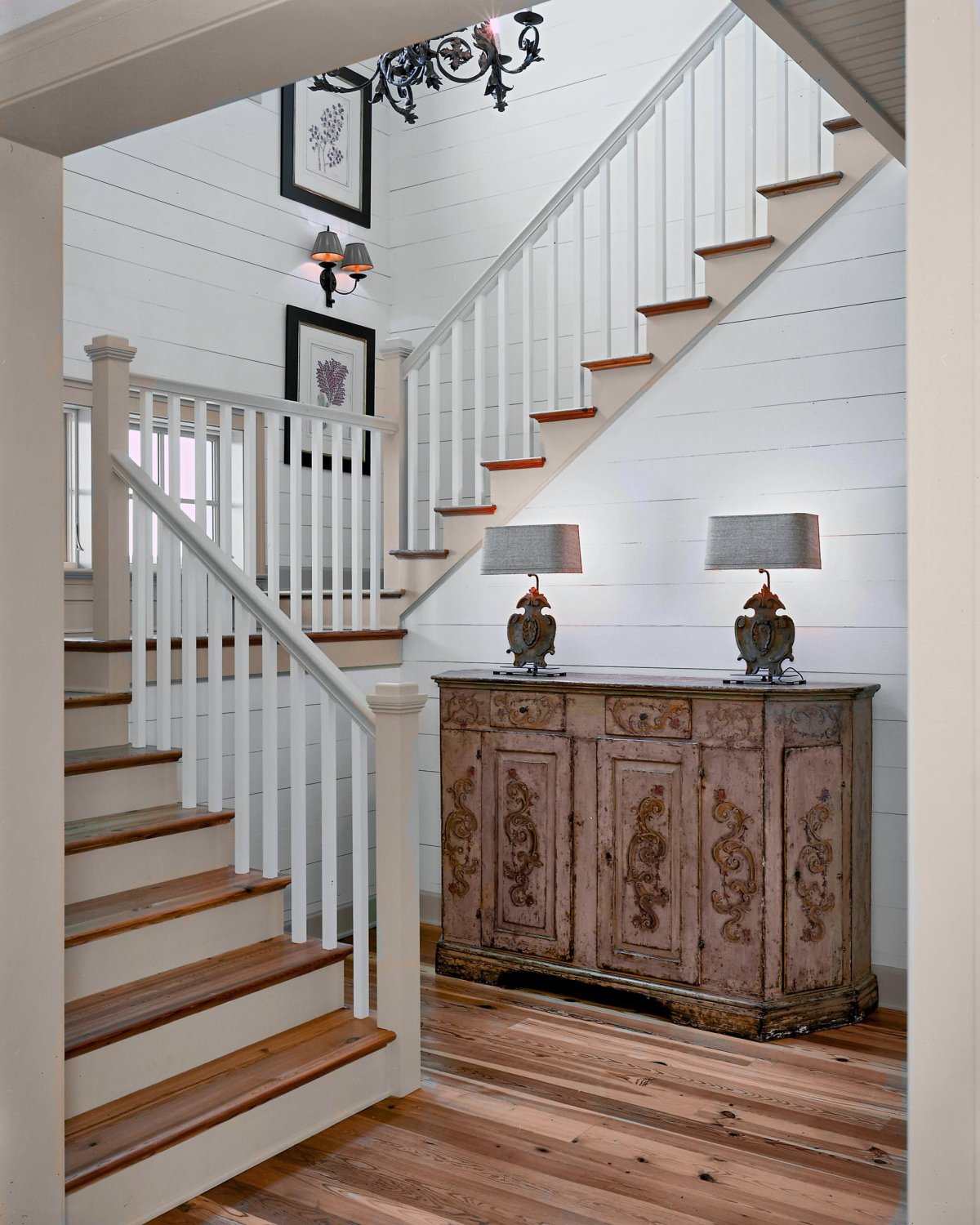 Деревянная лестница