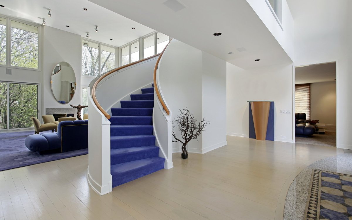 Стильные деревянные лестницы