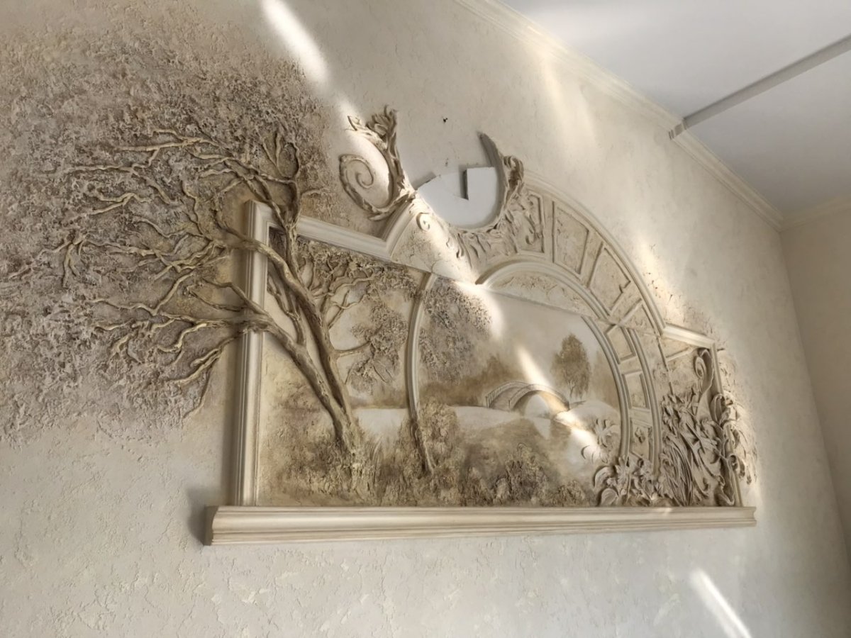 Барельеф с натуры Шубин