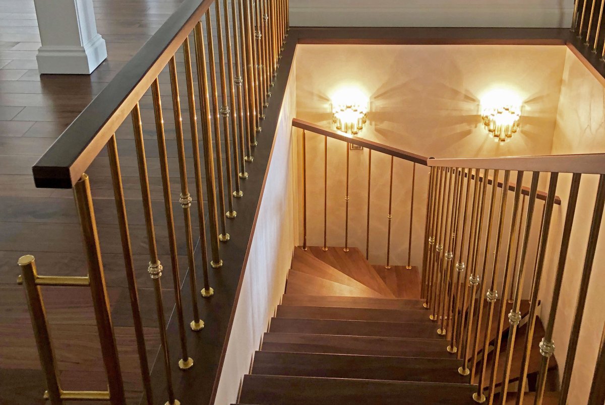 Деревянная лестница