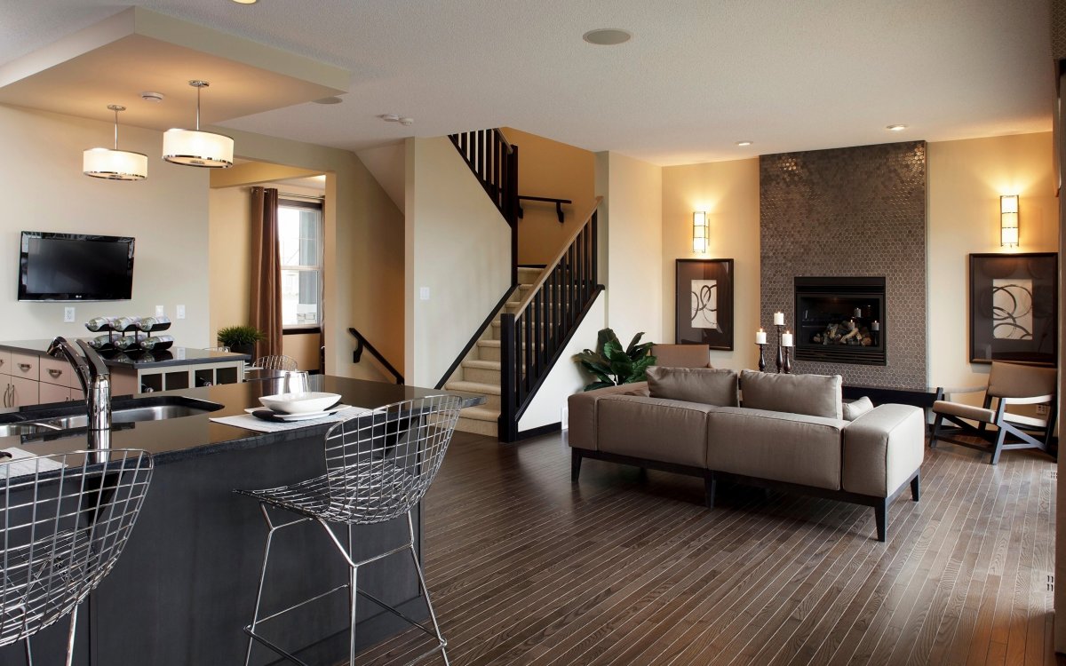 Красивые современные интерьеры домов